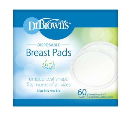 Dr Brown's Disposable Breast Pads 60-Pack